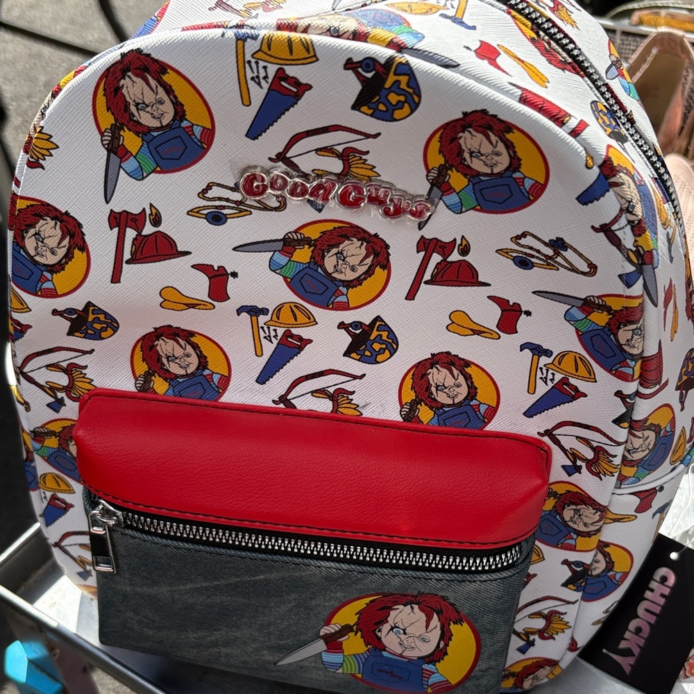 Chucky Good Guy backpack.